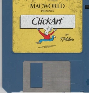 ITHistory (1980s) APPLE Software: T/Maker CLIPART (Macworld) - Imagen 1 de 1