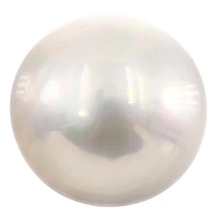 16 mm Mabe bianco Oceano Pacifico meridionale coltivato sciolto 16,0 mm mezza perla - Foto 1 di 3