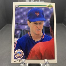 1990 Upper Deck Jeff Innis #562 Rookie RC New York Mets
