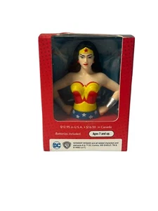 Wonder Woman Talking Figure and Illustrated Book (Miniature Editions) NEW SEALED - Foto 1 di 6