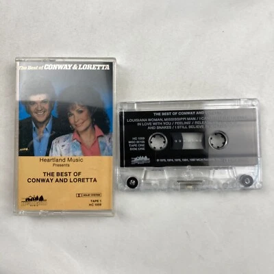 The Best of Conway & Loretta by Loretta Lynn TAPE 1 (Cassette, 2006) - Image 1 of 3