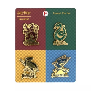 Prendedores Loungefly Harry Potter Hogwarts Gryffindor Ravenclaw Hufflepuff Slytherin - Imagen 1 de 2