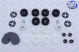 Kit de rodillos de ventana de herrajes laterales traseros para 67-72 Dart 71-72 Scamp Mopar - Imagen 1 de 1