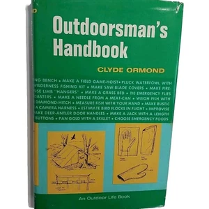 Outdoorsmans Camp Handbook 1970 Hunt Fish Hike Cook How To in the Wild Rucksack - Bild 1 von 23