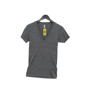 American Apparel Women's T-Shirt XS Grey Polyester with Cotton, Viscose Basic - Picture 1 of 6
