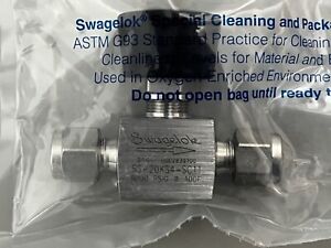 Swagelok SS-20KS4-SC11 Needle Valve 1/4" Tube 