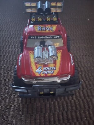 Vintage Radio Shack Rage 4x4 Off Roader RC Monster Truck No Remote Control  - Image 1 of 3