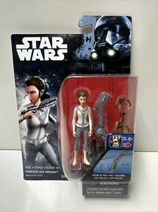 Figura de acción Princesa Leia Organa Star Wars Rebels Hasbro Disney 2016 nueva - Imagen 1 de 2