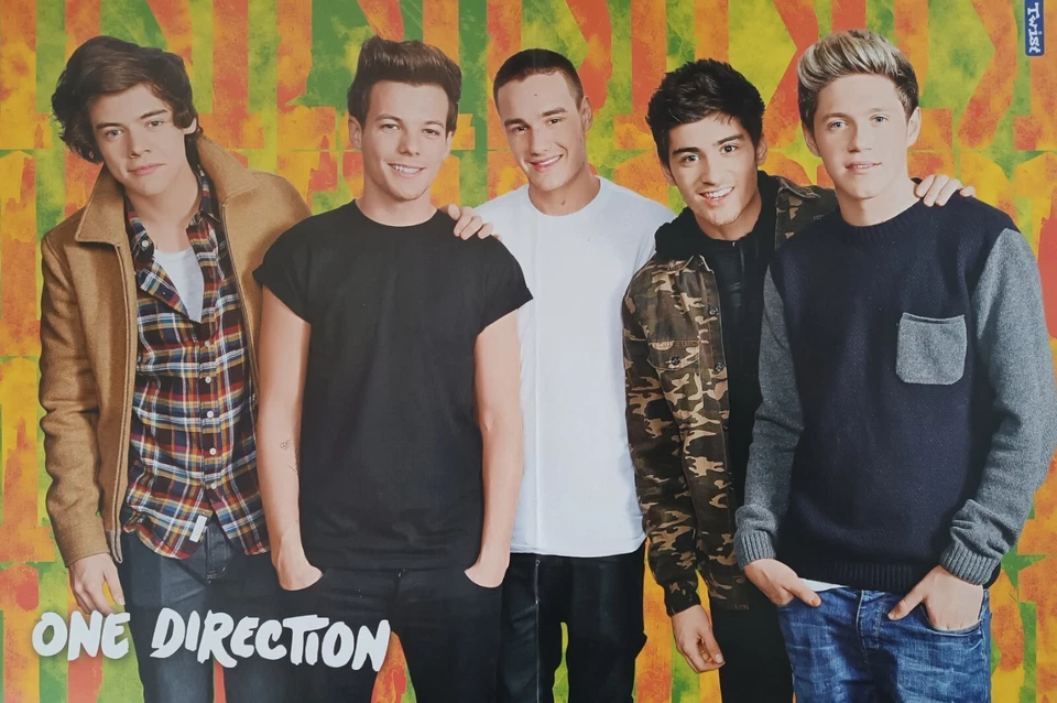 ONE DIRECTION - A3 Poster (42x28cm) - 1D Sammlung Rare Clippings German Magazine - Bild 1 von 1