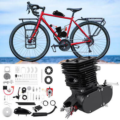 2-Takt 110cc Fahrrad Motor Kit Fahrrad Motorisiert Benzin Gas
