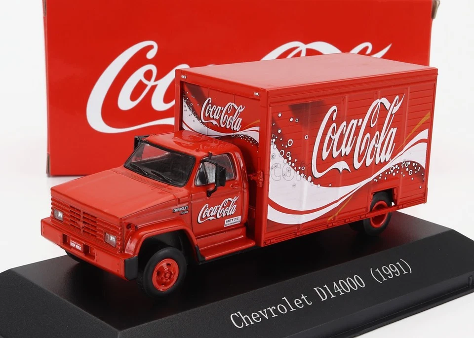 1/72 EDICOLA - CHEVROLET - D14000 TRUCK CASSONATO COCA-COLA PLADEAGCOCCOLL002 - Immagine 1 di 1