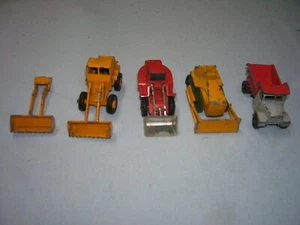 Matchbox Construction Diecast Lot 1/64 - Picture 1 of 6