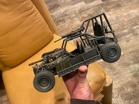 GI Joe Rise Of Cobra World Peacekeepers desert buggy 1/18 AWE LSV JEEP BBI MC Cover