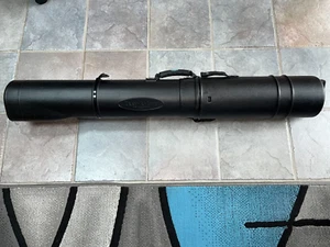 Trav-A-Lite Black Golf / Travel Hard Case Tube 48" Golf Bag w/Shoulder Strap - Picture 1 of 6