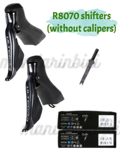 Shimano Ultegra Di2 STI R8070 Hydraulic Brake Shift Lever Set w/o Hose & Oil - Picture 1 of 1