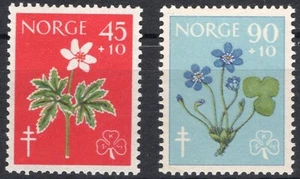 21 Norway 1960, NK 479-80, MNH Tuberculosis Relief Fund, MI 438-39. SC #B62-B63. - Picture 1 of 1