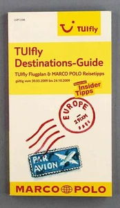 TUIFLY GERMANY TIMETABLE MARCH 2009 FLUGPLAN TUI AIRLINE SOMMER SEAT MAPS - Picture 1 of 4