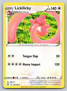Tarjeta Pokémon Lickilicky 139/196 poco común origen perdido - casi nueva - Imagen 1 de 2