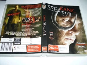 KANE IN SEE NO EVIL / WWE (DVD, MA15+) - Picture 1 of 3