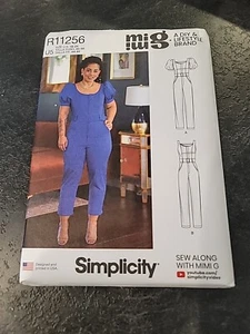 SIMPLICITY Sewing Pattern R11256 MISSES JUMPSUIT 16-24  Mimi G  New UNCUT(3008 - Picture 1 of 2