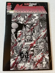 Bloodstrike 1 Image Comics 1993 VF + / NM - 8.5 - 9.0 Liefeld / Fraga Cover - Picture 1 of 12