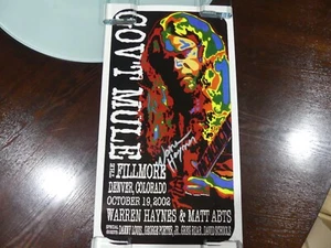 Gov't Mule Concert Poster (Signed by Warren Haynes) - Picture 1 of 2