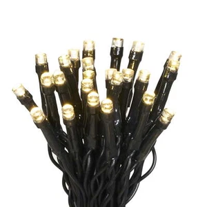 72-Count Solar Powered Warm White LED Patio Umbrella Lights, 9' - Picture 1 of 9