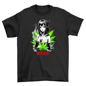 "Weed Hemp_2" Funny T-shirt: Embrace Your Inner Hippie with This Hilarious Shirt - Picture 1 of 46