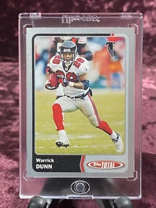 Maglia Warrick Dunn 2003 Topps Total Silver Parallel #34 come nuova Falcons FSU Noles - Foto 1 di 2