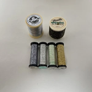 Kreinik, DMC, Madeira Metallic Embroidery Thread Crafting Read - Picture 1 of 2