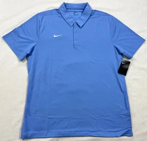 Nueva camisa polo de golf Nike Dri-Fit azul franquicia manga corta para hombre XL CI4470-448 - Imagen 1 de 10