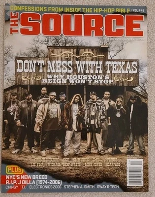 The SOURCE Hip Hop MAGAZINE April 2006 Issue #198 Don't Mess With Texas   - Image 1 of 2