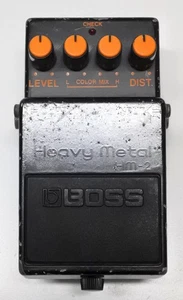 BOSS HM-2 Heavy Metal Guitar Effects Pedal MIJ 1985 #761 DHL Express or EMS - Picture 1 of 12