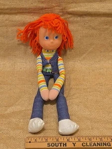 Jeans azules vintage 1973 Mattel Jibby Jeaner muñeca 14" - Imagen 1 de 12