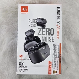 JBL Tune Buds True Wireless Bluetooth Active Noise Cancelling Earbuds - Black - Picture 1 of 10