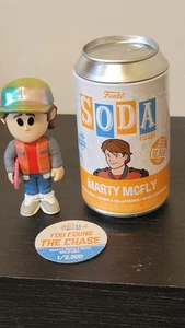 Marty Mcfly Funko Soda Chase Vinyl Figure 1/2000 (International Version) - Picture 1 of 1