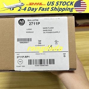 Allen Bradley Button Film 2711P-RP1 SER G Factory Sealed In Box Free Shipping - Picture 1 of 7