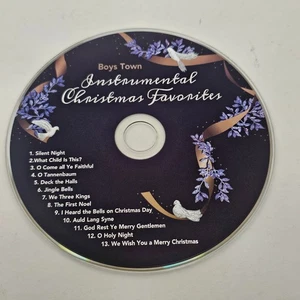 Boys Town Instrumental Christmas Favorites CD - Imagen 1 de 4