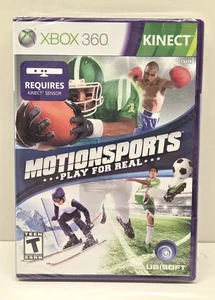 Motionsports **Play for Real** (Microsoft Xbox 360, 2010) Brandneu, versiegelt - Bild 1 von 3