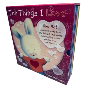 The Things I Love by Trace Moroney 6 Book Box Set Hardcover Children’s - Picture 1 of 18