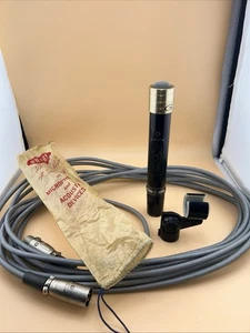 Vintage RARE 1957 Shure 530 dynamic microphone W/ Clip & Cord - Picture 1 of 15
