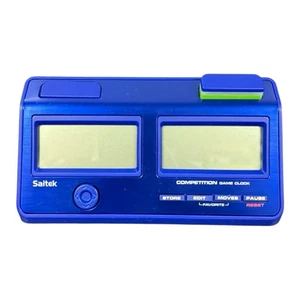 Saitek Mephisto Competition Chess Game Clock Professional Timer Blue NEW - Picture 1 of 5