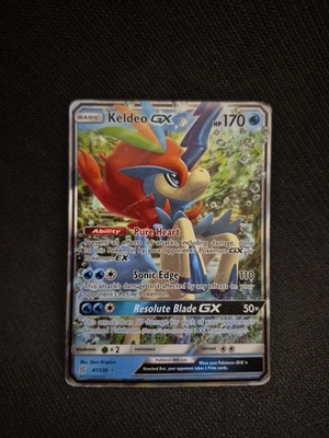Keldeo GX 47/236 Sm-Unified Minds Holo Damge - Image 1 of 2