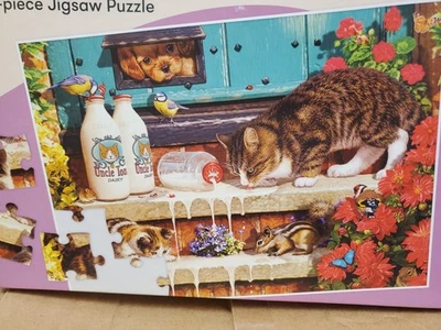 Relish Demenza Puzzle 35 Pezzi Baffi per Gatti Puzzle - Immagine 1 di 4