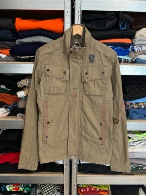 G Star Raw Tamson Overshirt Cargo Military Multipocket Jacket Bomber M Vintage - Image 1 of 4