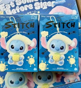 Miniso Stitch Eat Something Before Sleep Series Vinyl Figure Confirmed Blind Box - Picture 1 of 9