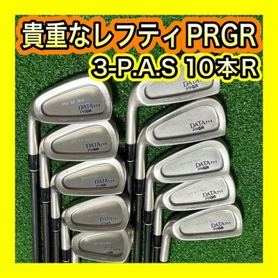 PRGR DATA 711 Iron Set 10pcs 3-S Flex R Left-Handed - Image 1 of 4