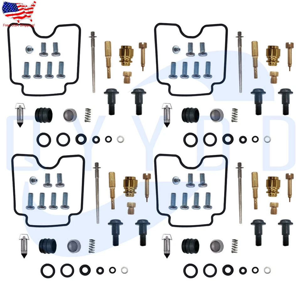 4x Carb Rebuild kit for 1998-2006 Suzuki GSX750F Katana750 Carburetor Repair Kit - Image 1 of 2