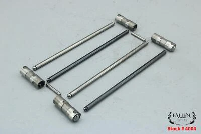 Harley Softail 2010 motor varilla de empuje y elevador hidráulico juego de grifos de rodillos Foto 1 de 4