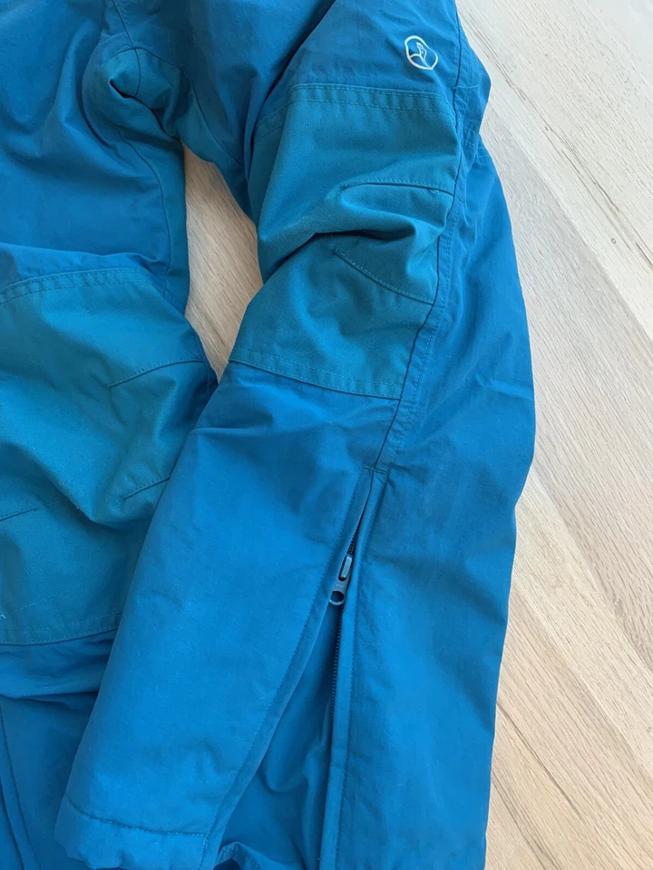 PANTALONES DE NIEVE LANDS END Niños Talla 8 Esquí Azul Squall Crecer Una Nieve Larga Niños Aqua Acolchado Foto 1 de 4